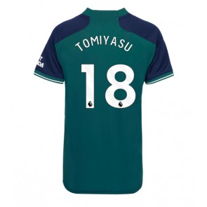 Arsenal Takehiro Tomiyasu #18 Tredje Tröja Kvinnor 2023-24 Kortärmad